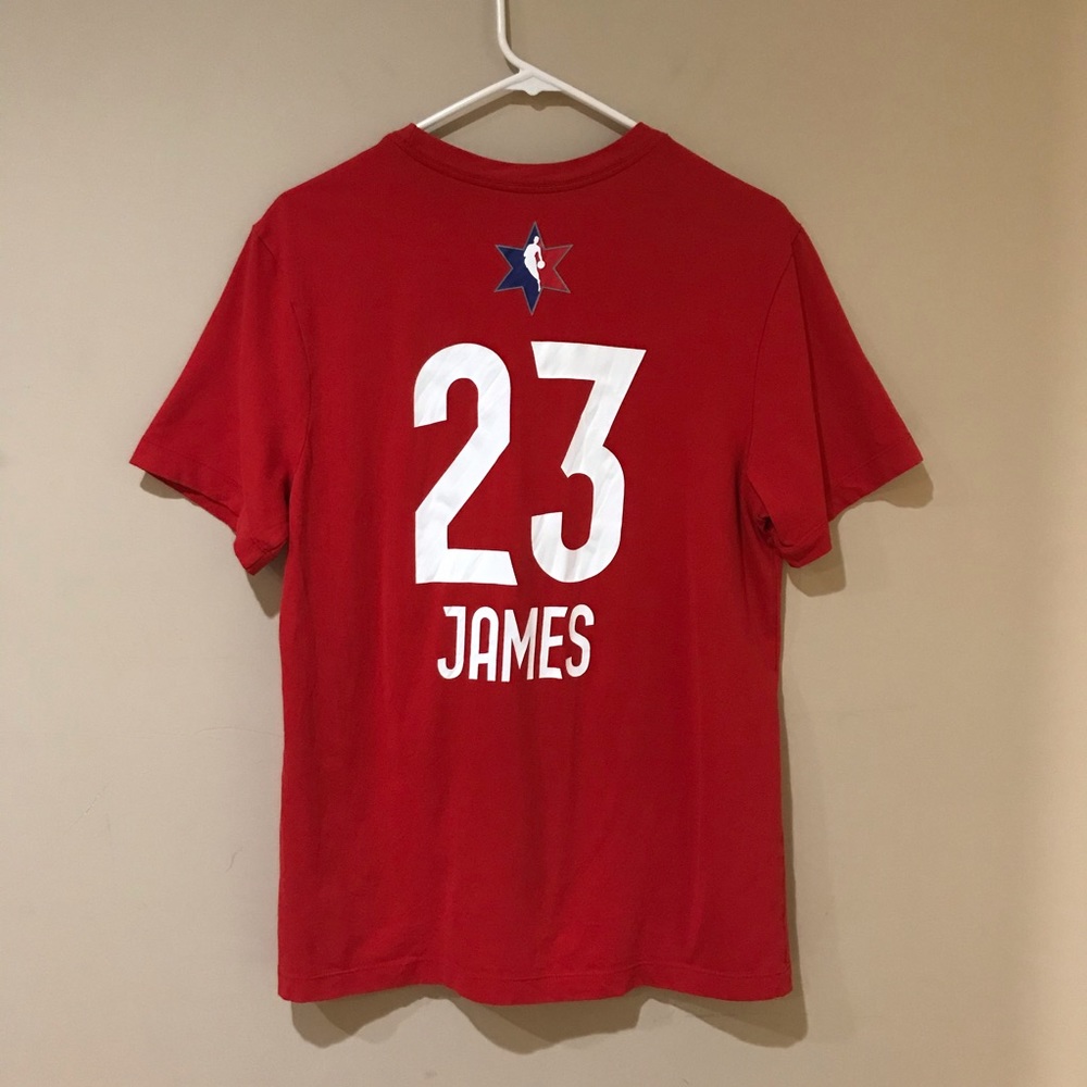 Nike Dri-fit All-Star Lebron James Game Tee Shirt - Picture 2 of 11